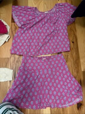 Jcrew matching skort set